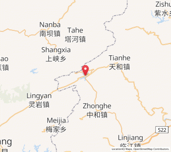 Map of Sanhuikou, Chongqing