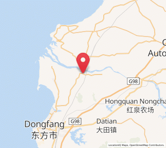 Map of Sanjia, Hainan