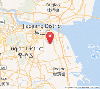 Map of Sanjia, Zhejiang