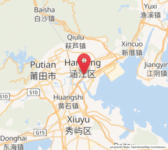 Map of Sanjiangkou, Fujian