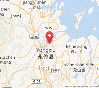 Map of Sanjiao, Jiangxi