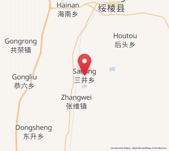 Map of Sanjing, Heilongjiang