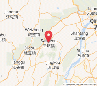 Map of Sankeng, Guangdong