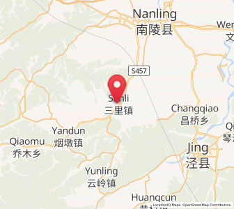 Map of Sanli, Anhui