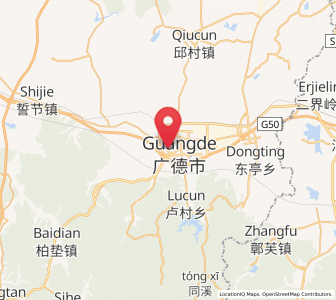 Map of Sanlidian, Anhui
