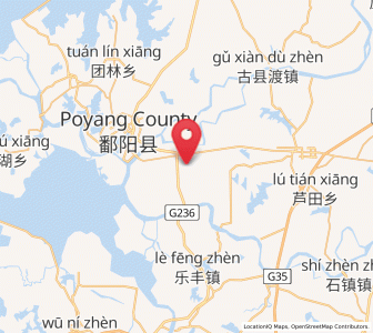 Map of Sanmiaoqian, Jiangxi