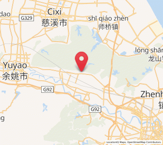 Map of Sanqishi, Zhejiang