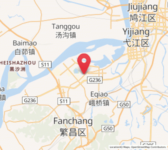 Map of Sanshan, Anhui