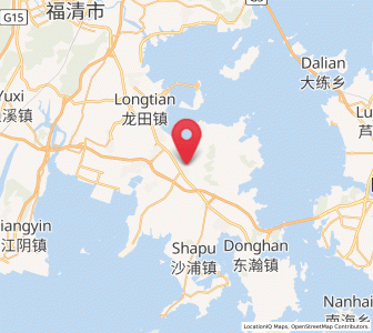 Map of Sanshan, Fujian