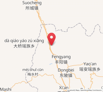 Map of Sanshui, Guangdong