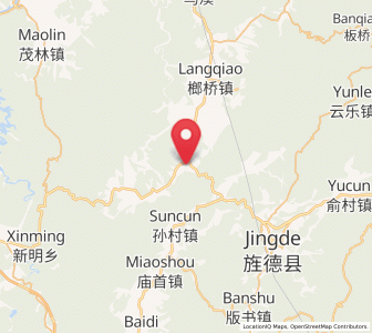 Map of Sanxi, Anhui