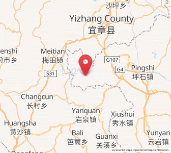 Map of Sanxi, Guangdong