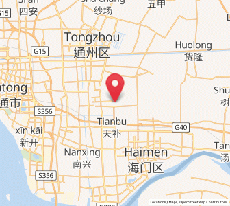 Map of Sanxing, Jiangsu