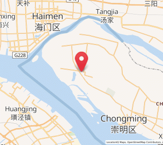 Map of Sanxing, Shanghai