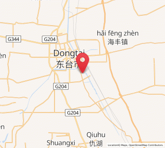 Map of Sanzao, Jiangsu