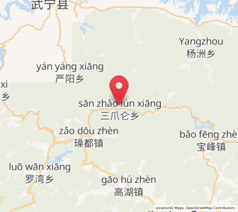 Map of Sanzhaolun, Jiangxi