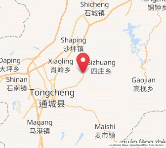 Map of Shadui, Hubei