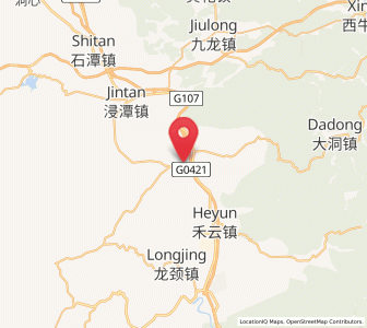 Map of Shahe, Guangdong