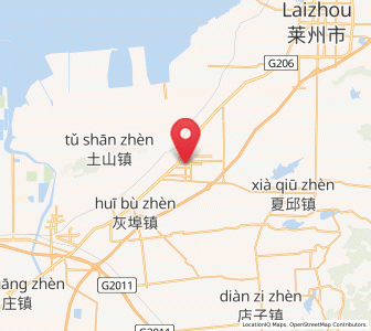 Map of Shahe, Shandong