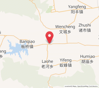 Map of Shahedian, Henan