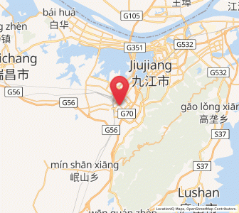 Map of Shahejie, Jiangxi