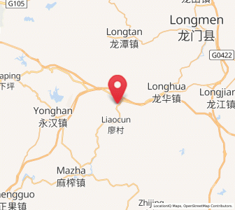 Map of Shajing, Guangdong