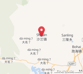 Map of Shalan, Heilongjiang