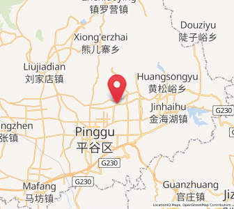Map of Shandongzhuang, Beijing