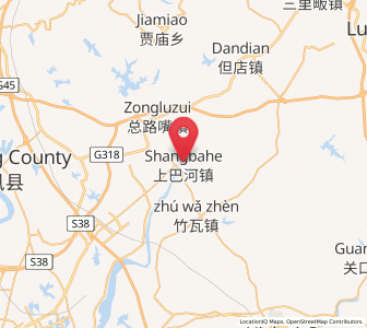 Map of Shangbahe, Hubei