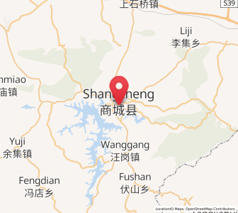 Map of Shangcheng Chengguanzhen, Henan