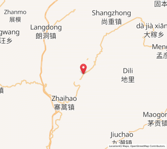 Map of Shangchong, Guizhou