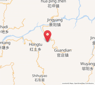 Map of Shangcunba, Hubei