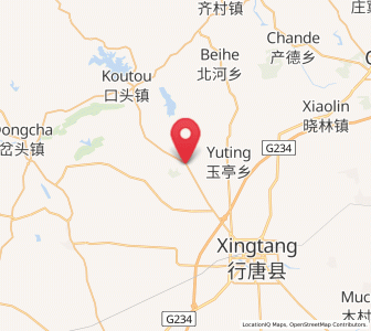 Map of Shangfang, Hebei