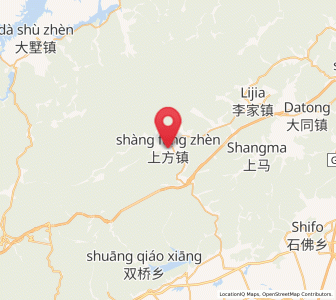 Map of Shangfang, Zhejiang