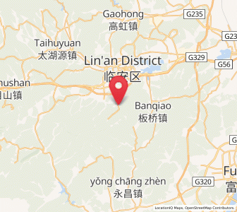 Map of Shanggan, Zhejiang