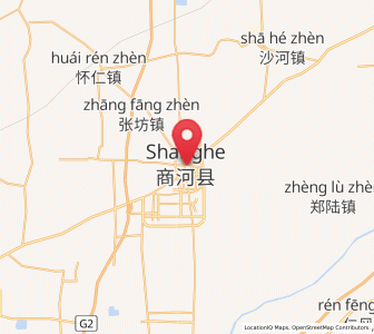 Map of Shanghe, Shandong