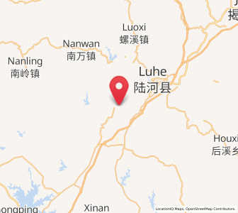 Map of Shanghu, Guangdong