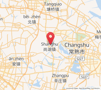 Map of Shanghu, Jiangsu