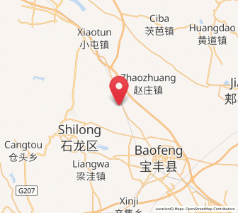 Map of Shangjiuwu, Henan