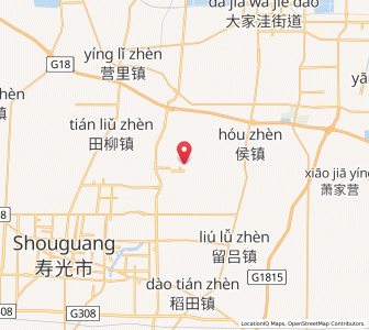 Map of Shangkou, Shandong