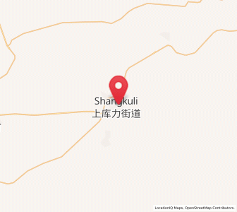 Map of Shangkuli, Inner Mongolia