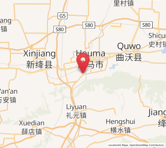 Map of Shangma, Shanxi