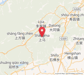 Map of Shangma, Zhejiang
