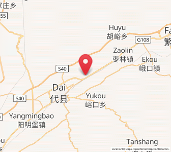 Map of Shangmofang, Shanxi