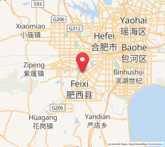 Map of Shangpai, Anhui
