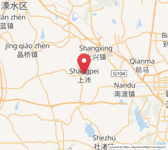 Map of Shangpei, Jiangsu
