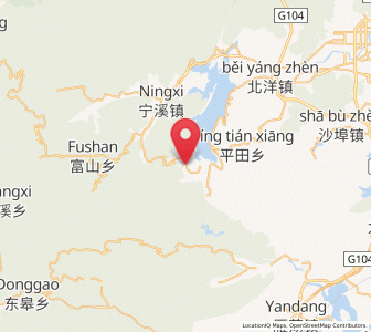 Map of Shangyang, Zhejiang
