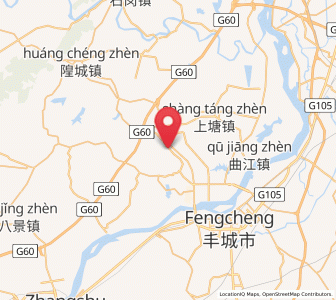 Map of Shangzhuang, Jiangxi