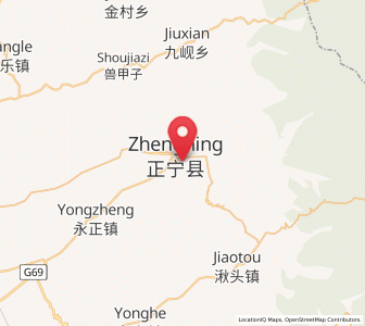Map of Shanhe, Gansu