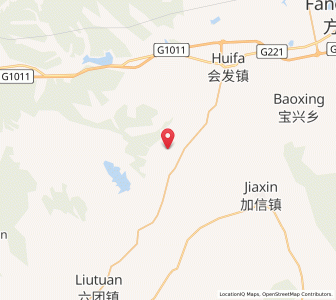 Map of Shanhecun, Heilongjiang